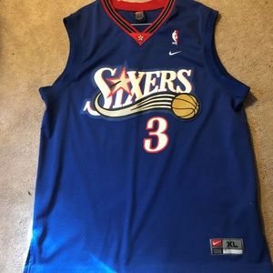 Allen Iverson 76ers Basketball Jersey